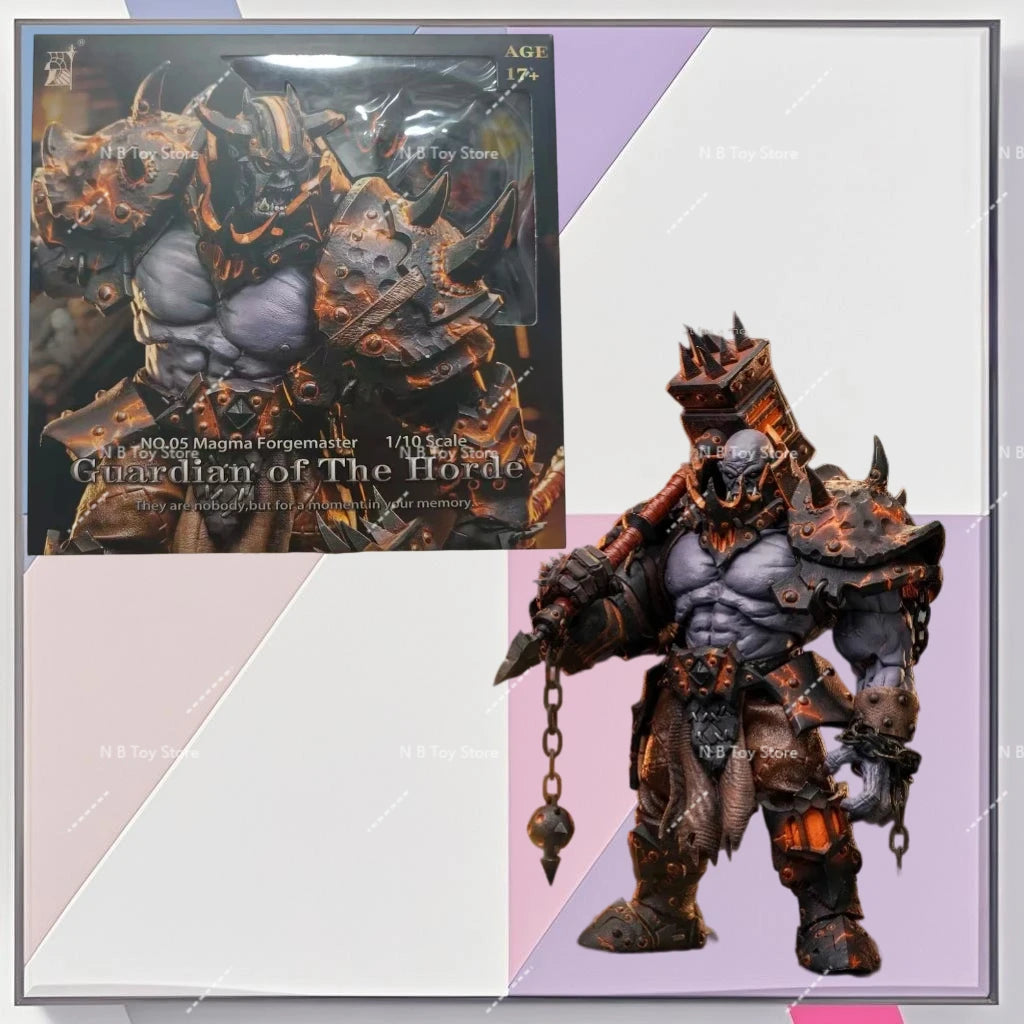 In Stock Original Grey Knight Studio Tribe Guard 05 Melted Flame Casting Action Figure Collectible Gifts for Children