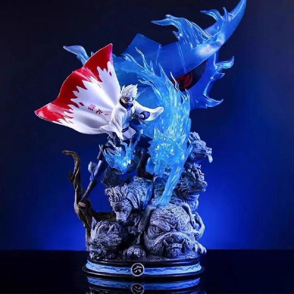 28cm Pvc Naruto Gk Anime action Figure Hatake Kakashi toy Figure Statue Ornament Collection Model Decora Figurine Christmas gift