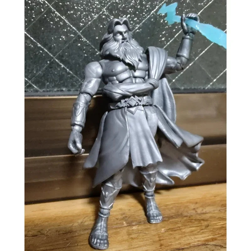 Original Kawaii Capsule Toys Spirits Gashapon Figure Cute Gacha Joints Movable Greek God Zeus Figurine Anime Kids Gift
