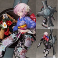 27CM Anime Fate/Grand Order Mash Kyrielight Figure 1/7 Grand New Year Kimono Dress Up Model Toy Gift Collection Action Figure