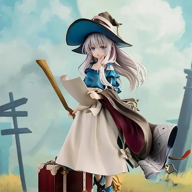 Elaina Anime Figur Wandering Witch Elaina Action Figur Das Firmament des Frühsommers Spielmodell Gk Sammlung Dekor Spielzeug Geschenk