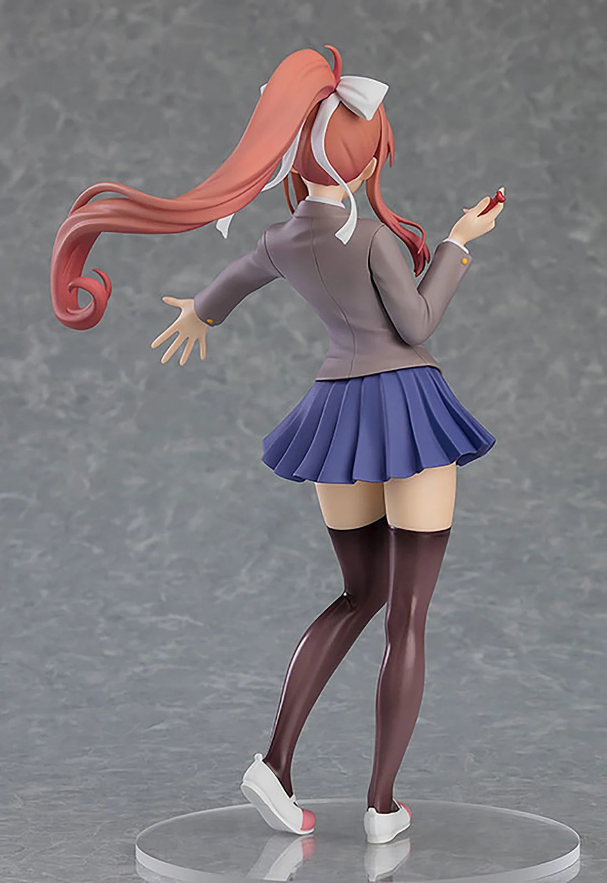 Original Genuine Good Smile Company Prepainted Pop Up Parade Doki Doki Literature Club! Monika H=180mm Game Character Figure