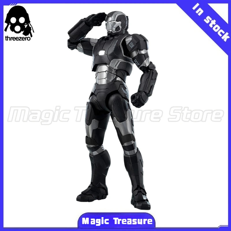 【MT】threezero Marvel 3Z0478 DLX Marvel Studios: The Infinity Saga War Machine Mark 2 Action Figure Toy Gifts
