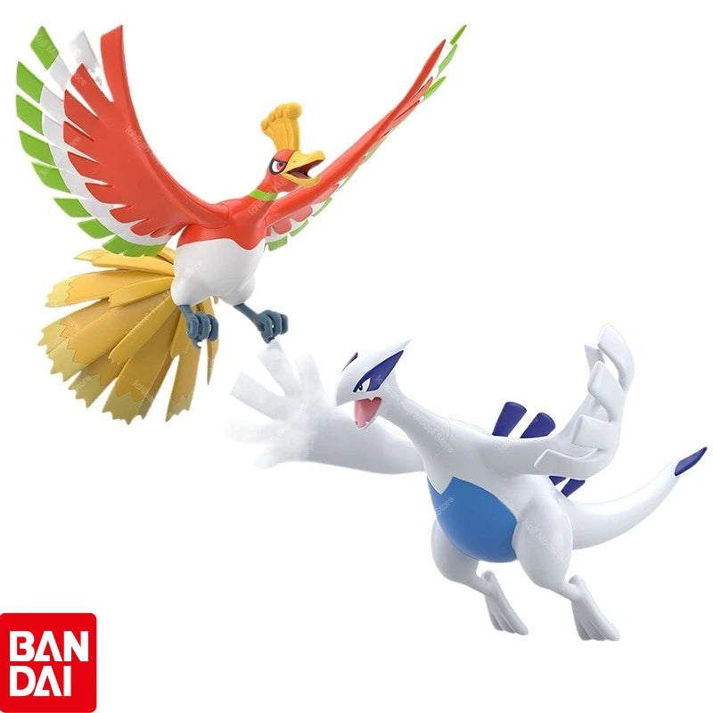 100%Original Bandai POKEMON Scale World Johto Region Ho Oh Lugia Anime Figure