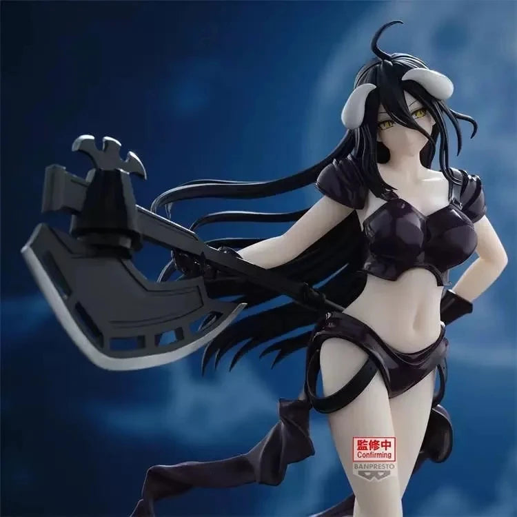 Genuine Overlord Anime Figure Albedo Action Figure Bikini Armor Version GK Collection Statue Model Figurine Ornament Toys Gifts