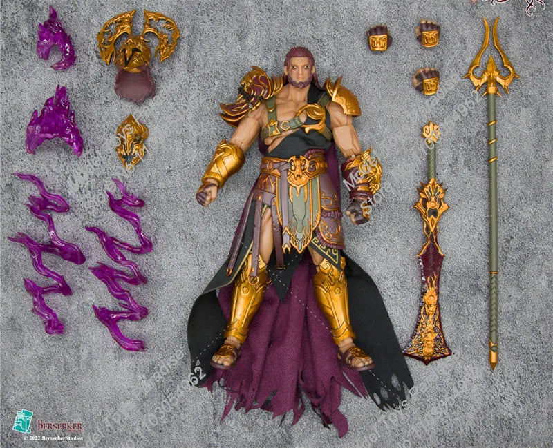 1/12 Scale Male Soldier Greek God Hades King Hades Full Set 6inch Action Figure Collectible Toys Gifts