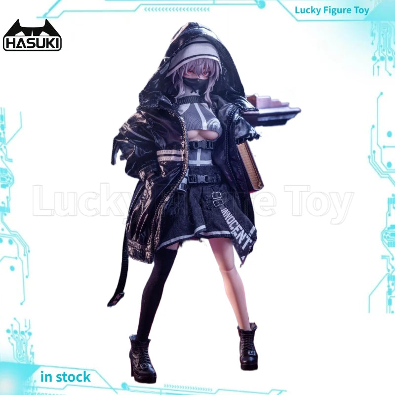 【Original】HASUKI Pocket Art PA009 Succubus Nun-Flid 1/12 Action Figure Model