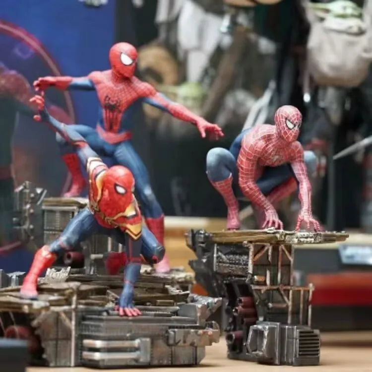 23 см Спайдърмен фигурка Спайдърмен аниме фигурка PVC модел колекция статуя декорация за бюро кукли детски играчки подаръци за Хелоуин