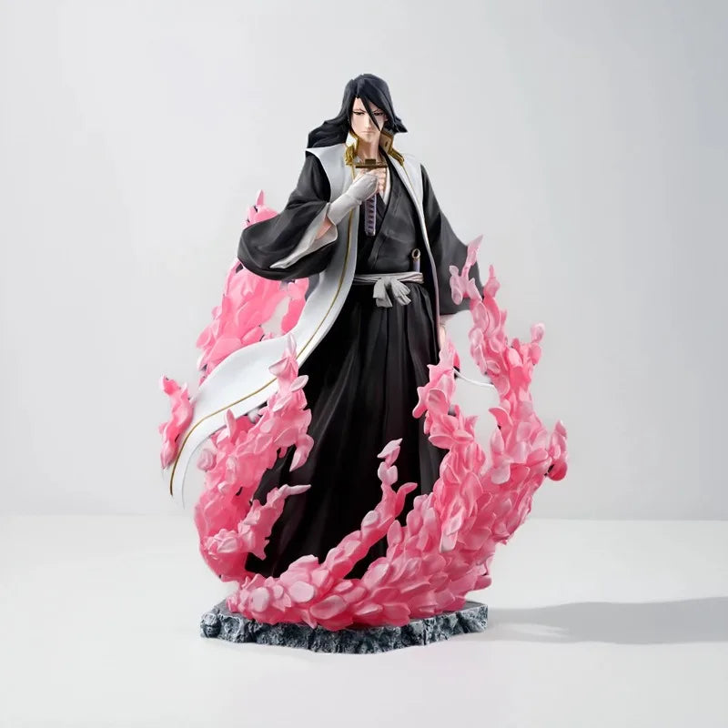 100% Original auf Lager Bandai BLEACH Figuarts Zero Kuchiki Byakuya Anime Charakter Modell Spielzeug Desktop Ornamente Sammlung Geschenke