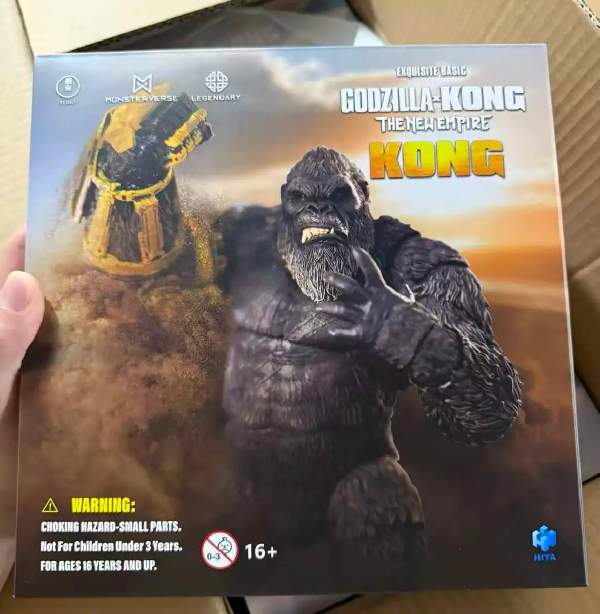 [Shipping 24h] Original Hiya Godzilla Kong Action Figures The New Empire Model Toys Collectible In Stock