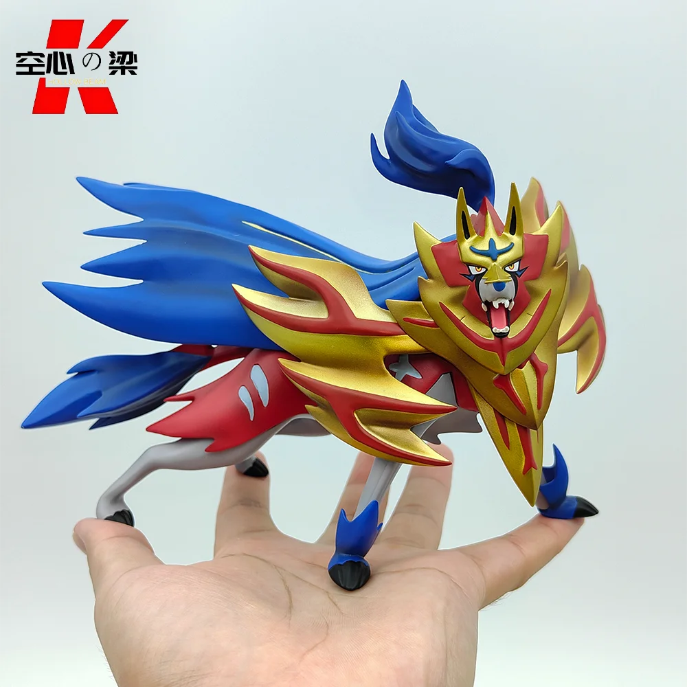 [1/20 Scale World] Zacian & Zamazenta Cang Xiang & Zang Marante A legendary elf full of mysteries Toy Figure Decoration