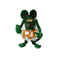 11cm Crazy Mouse Fink Legendary RAT FINK Oil Mouse 3 Doll Handheld Ornament Model Doll Toy Christmas Children's Gift  Brinquedos