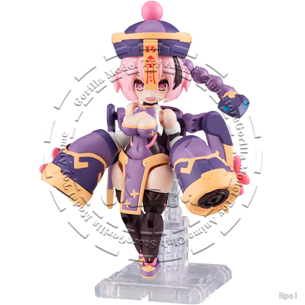 In Stock Original Genuine MegaHouse DESKTOP ARMY N-202d Titania Genbu Model Kit 80mm Japanese Mecha Collectible Toy Figure Gift