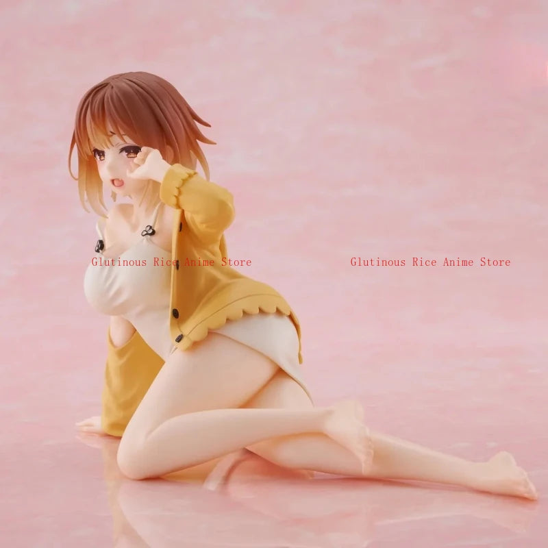In stock 13CM Anime Reisalin Stout Figure Atelier Ryza: Ever Darkness & the Secret Hideout Pajama Ver Model Toy Doll