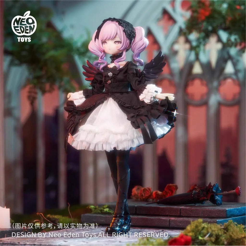 22cm 1/6 Neoedentoys Luminous Night Twin Dream Cat Scale Bjd Blind Box Jointed Doll Articulated Collectible Figure Desktop Gifts