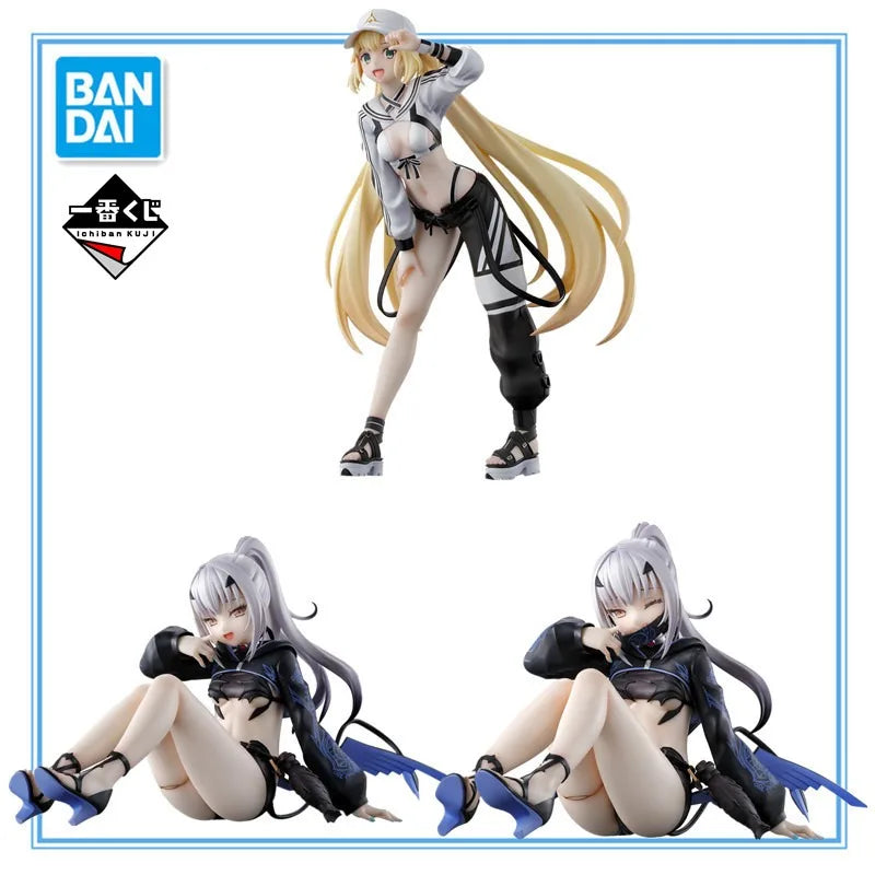 BANDAI Original Ichiban Kuji Fate/Grand Order Lancer Altria Caster Anime Actionfiguren Spielzeug für Jungen und Mädchen Geschenk Modell Ornamente