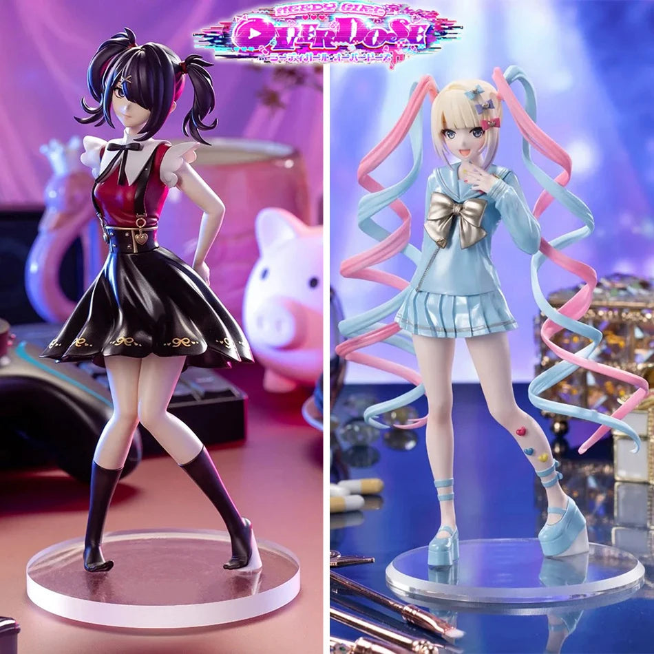 New NEEDY STREAMER OVERLOAD Anime Girl Figures OMG kawaii Angel Action Figures PVC Collection Model Decoration Ornaments Toys