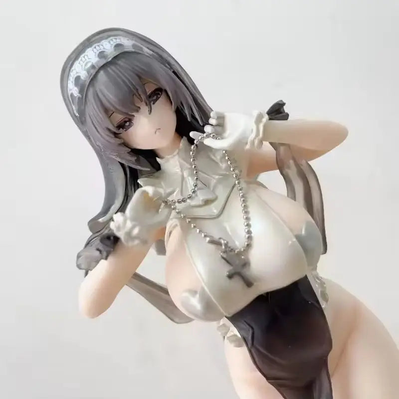 28см Pure Vibrastar Seishori Pray Sister Girl Hard Anime Figure PVC екшън фигурка модел статуя модел колекция играчки кукли подаръци