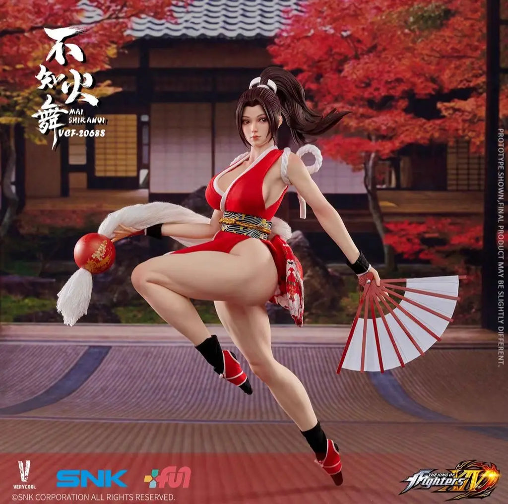 In-stock VERYCOOL SNK The King of Fighters XIV Mai Shiranui 1/6 Action Figure Model Collectible Gift