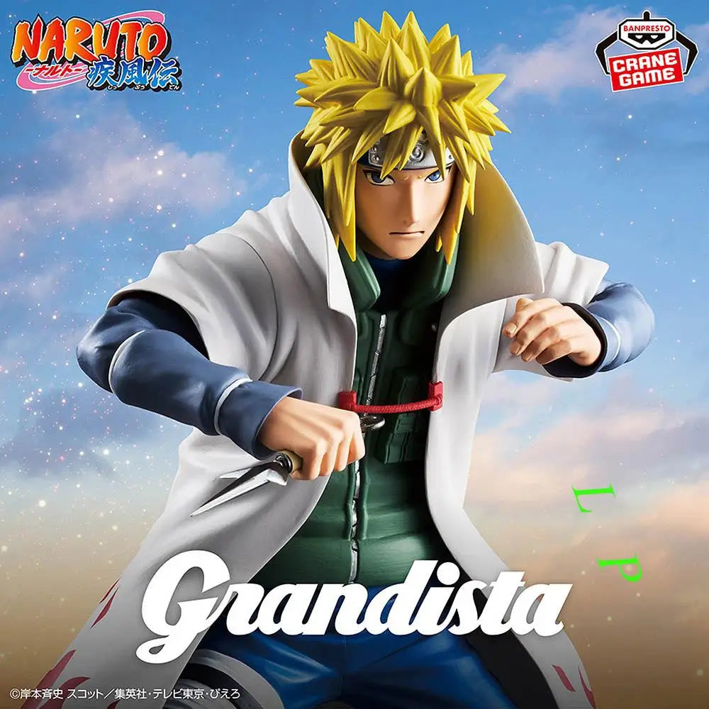 NARUTO series Namikaze Minato 23cm brand new Spot goods BANDAI Banpresto Anime Figure Model Genuine Boxed Toy