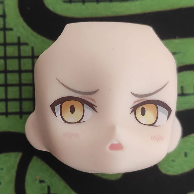 geshibeizhai GSC Clay Man Face doll face hair doll accessories
