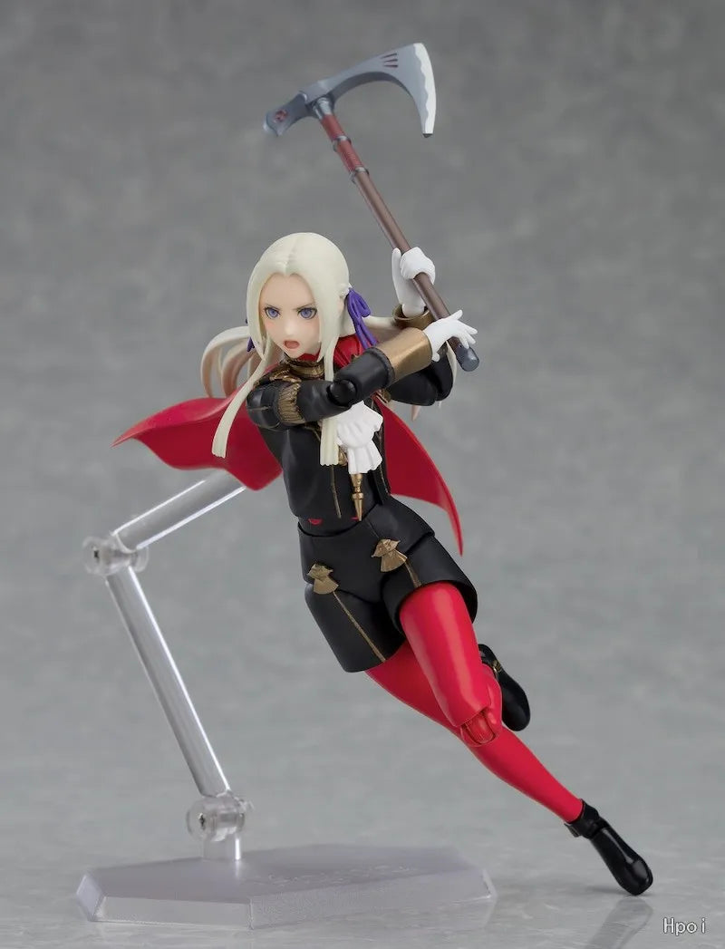 Genuine Figma#461 Edelgard von Hresvelg Action Figure Fire Emblem Houses Anme Model In Stock.