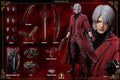 Asmus DMC100LUX 1/6 Scale White Hair Red Clothes Devil Hunter Dante Deluxe Edition Full Set 12inch Action Figure Model Dolls
