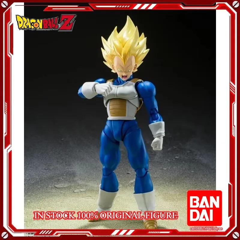 In Stock 100% Original BANDAI SPIRITS S.H.Figuarts Vegeta AWAKENED SUPER SAIYAN BLOOD  Anime Figure Model Action Toys Gifts