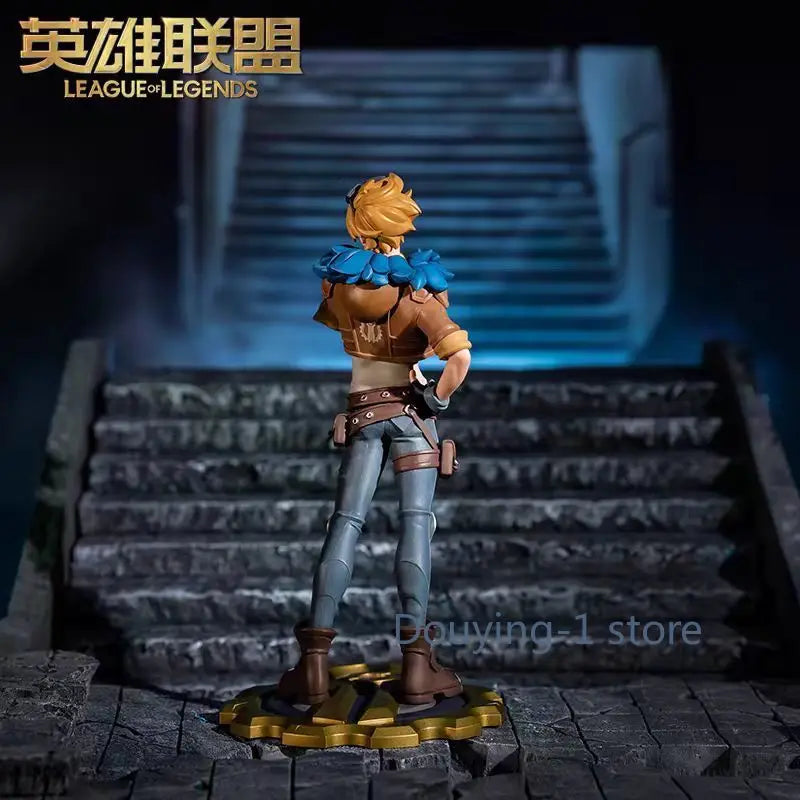 In stock, League of Legends LOL Explorer Ezreal medium sculpture collection game figurine.