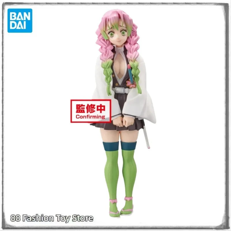 In Stock Original BANPRESTO Demon Slayer Doll-Trip Outfit- Vol.13 Kanroji Mitsuri Anime Figures Collection Gifts Toys