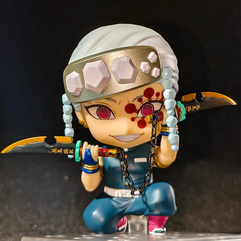 Genuine Good Smile Nendoroid Demon Slayer Uzui Tengen Model Anime Action Figure Toys Kids Room Ornament Girl Gifts Collection