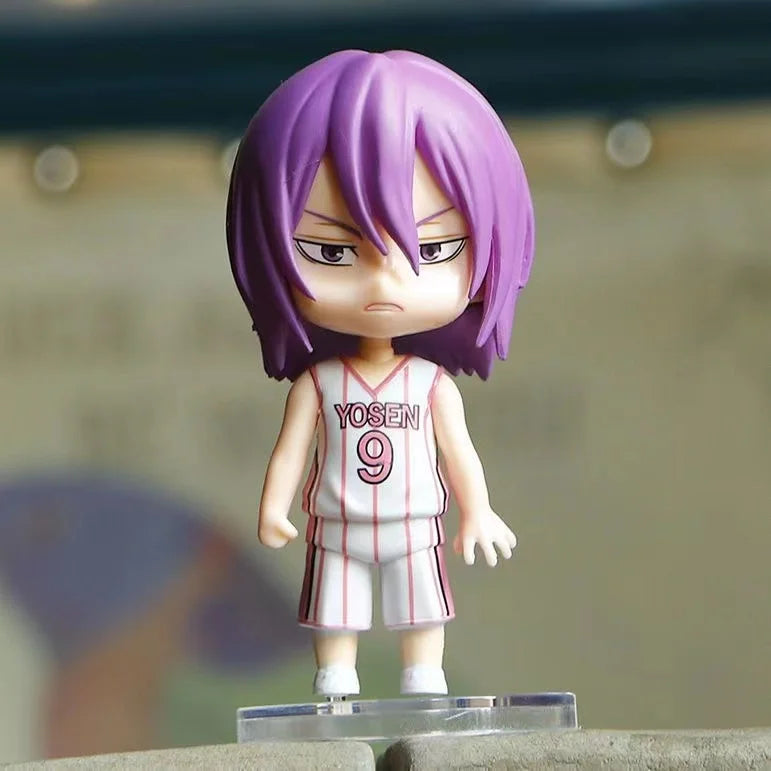 1 Buah Anime Kuroko's Basketball Action Figures Kuroko Tetsuya Kagami Taiga Statue PVC Model Basketball Team Collection Kid Toy
