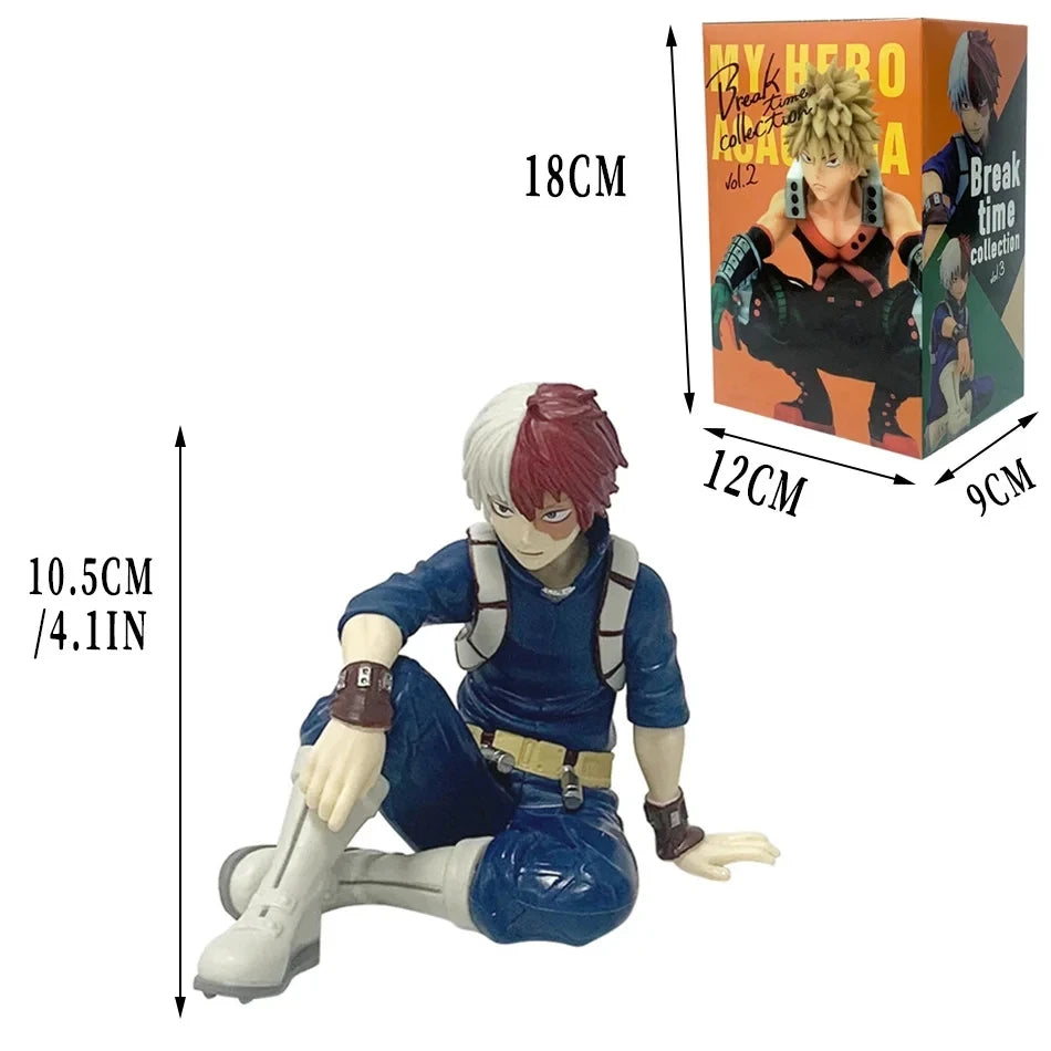 Anime Figure My Hero Academia Midoriya Izuku Bakugou Katsuki Todoroki Shoto Asui Tsuyu PVCAction Figure Collectible Model Toys