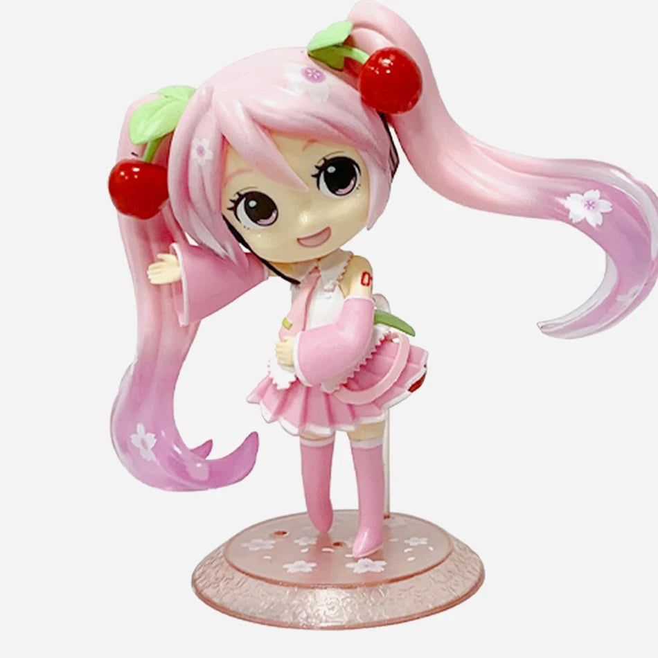 Christmas Anime 20cm Standing posture Green Dress PVC Action Figure Model Doll Decoration for Valentine's Day Gift