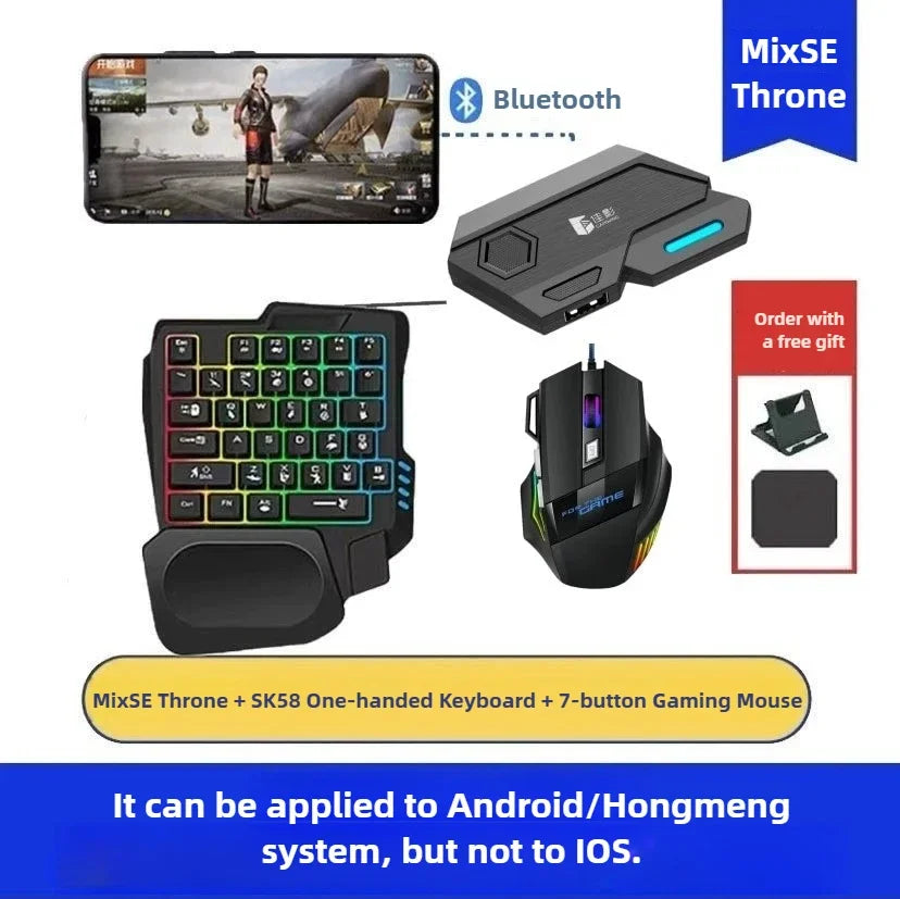 Mix SE/Elite Maus- und Tastaturadapter Comverter Wireless Game Controller Handyspiel für PUBG Für Android Mobile Laptop PUBG