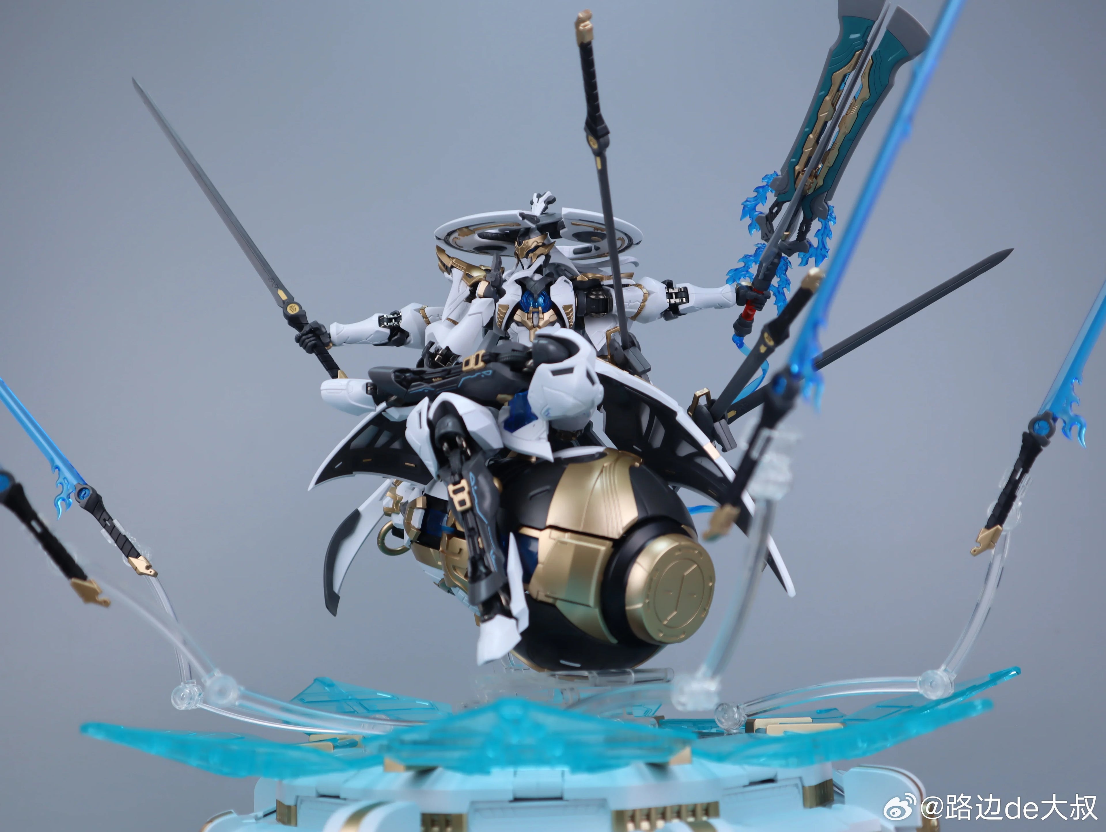SUNDAY HOBBY Xiao Yao Zi Mechanical Gourd 1/100 22cm Alloy Skeleton Assembly Model With Collectible Robot Toy