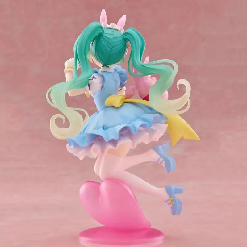 2026 Hot Original Genuine Model Hatsune Miku x Rody 17cm AMP Fairy Tale Figure Anime Figurine Collections Toys Gifts Wholesale