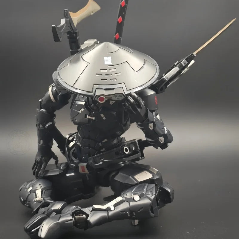 In Stock Premium Black Fighter Finished Action Figure Human Machine Snake Eyes Sc001 Finished Articulated Model Figure Toy Gifts