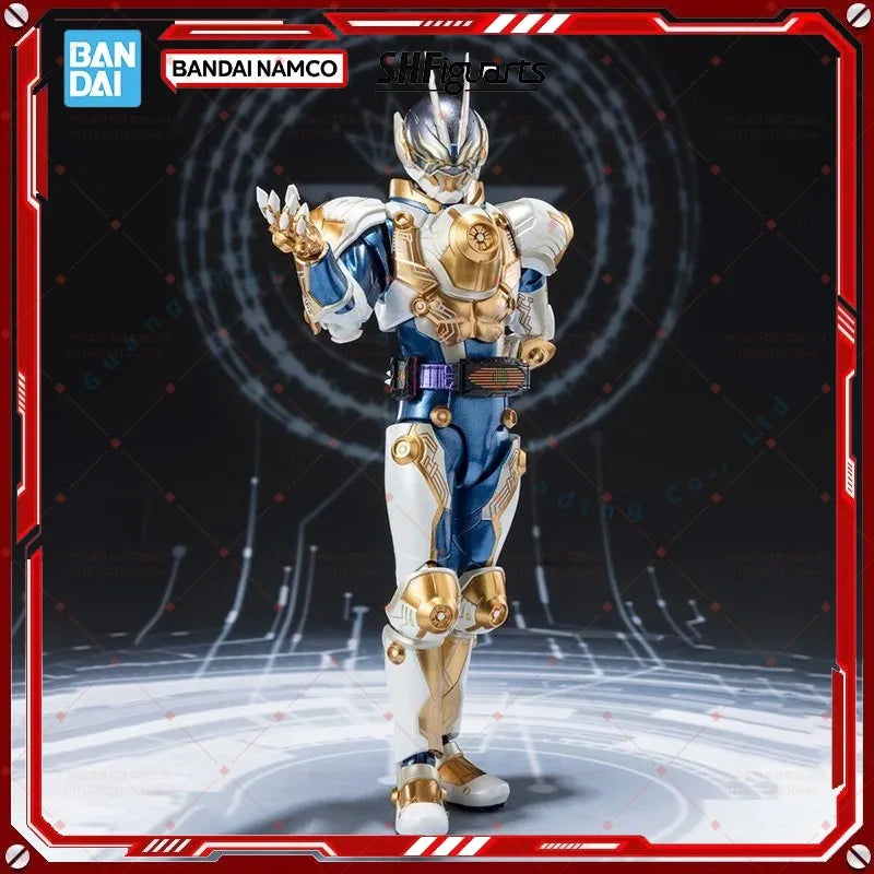 Bandai SHF S.H.Figuarts Kamen Rider GAZER Figure Finished Model KIT Anime full Action Original box Toy Gift for kids In shockset