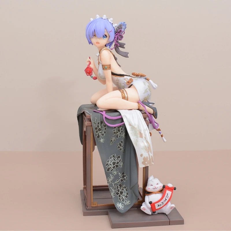 Re: leben In EINE Andere Welt Von Null Rem Emilia Chinoiserie Kleidung Figur Modell Sammlung Desktop Dekoration Ornament Geschenke