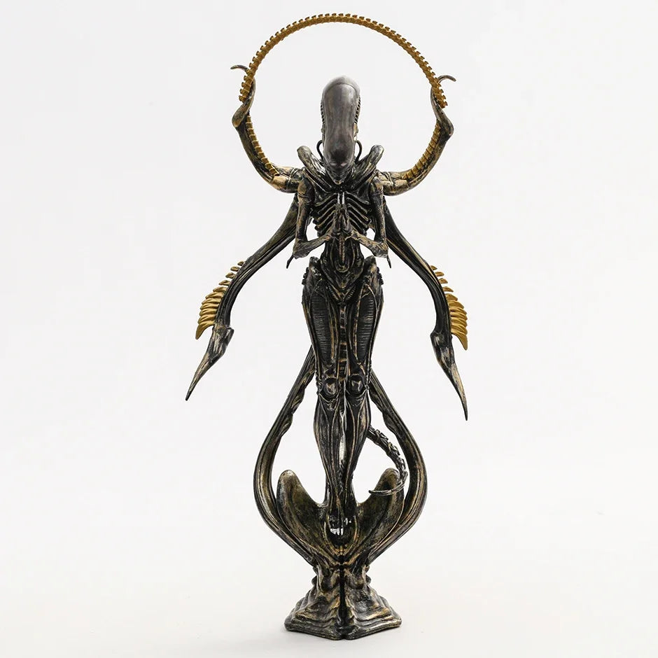 Alien Xenomorph Buddhismus Ausgezeichnete Figur Modell Statue Spielzeug Sammlerstücke Geschenk