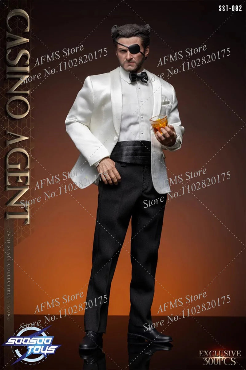 SOOSOOTOYS SST-082 1/6Men Soldier X-Men Origins Wolverine Hugh Jackman Casino Version Full Set 12Inch Action Figure Body Toys