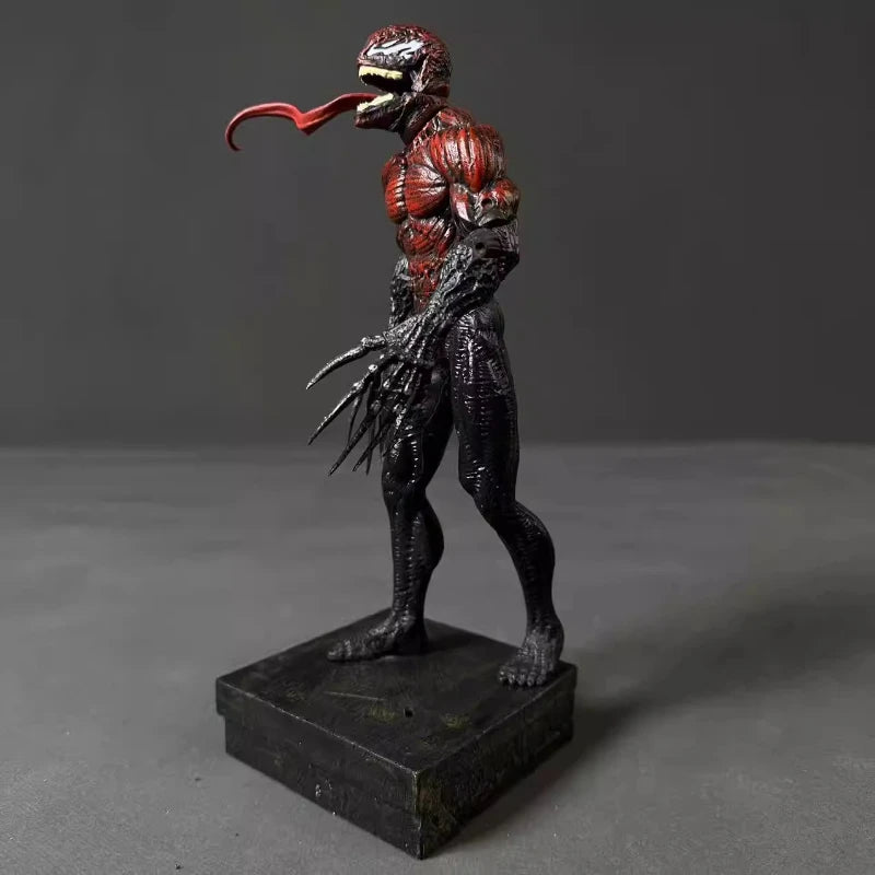 Marvel Venom 3 The Last Dance Carnage Toxin Symbiote Action Figure 25CM PVC Double Head Sculpture Desktop Case Collectible Model