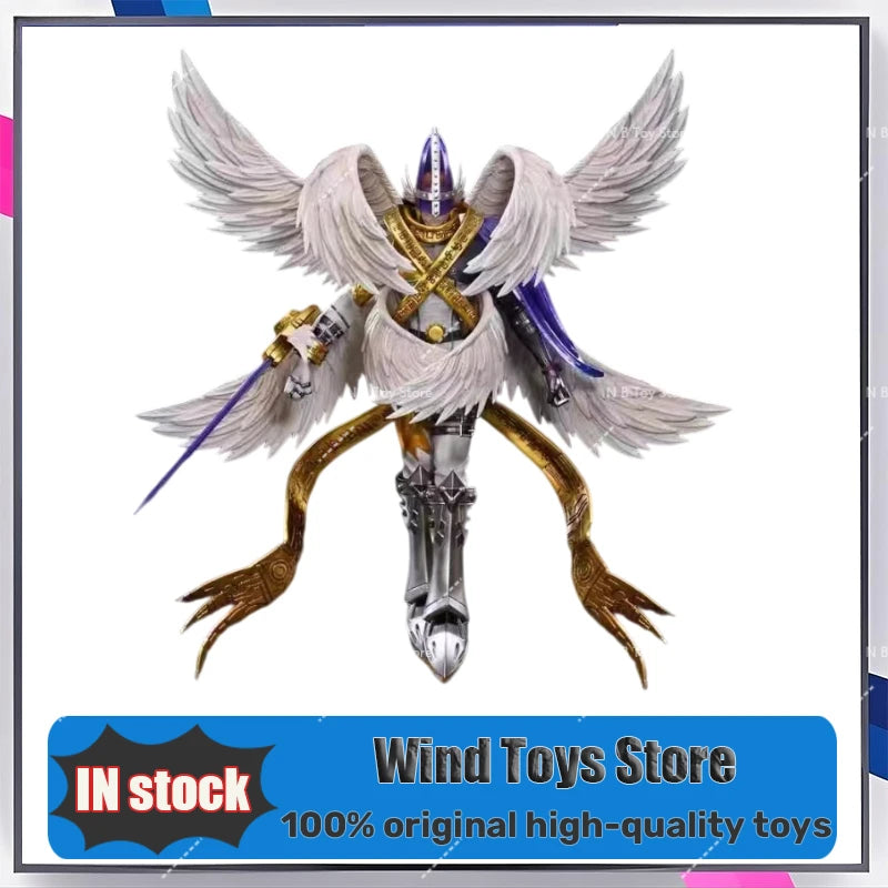Tyrannosaurus Rex Studio Model, Celestial Digimon Angelmon Beast Resin Figure, Statue, Animation Character, Gift, in Stock