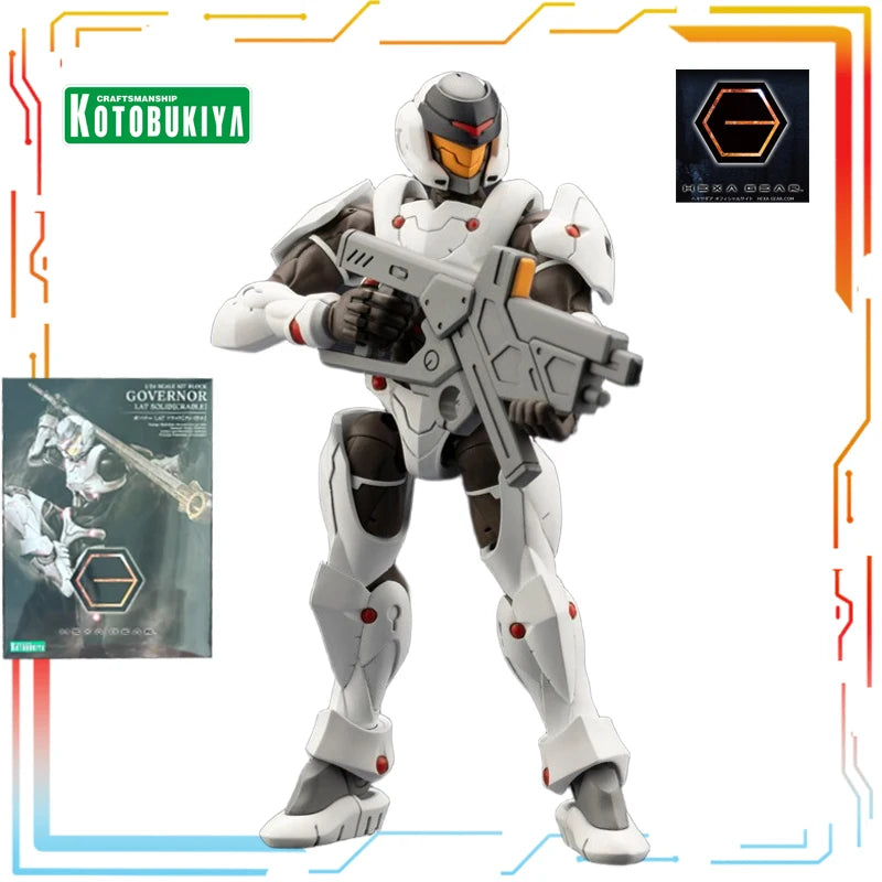Kotobukiya Original Hexagonal Gear 1/24 Mech Assembly Series Machine Teeth Anime Action Figure Model Toys Festival Gift for Boys