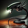 〔CC55〕Unique Alien Creature Lamp Stand, Bedroom Home Decorative Lamps, Resin Decoration Items Ornaments, Two Styles Optional,1pc