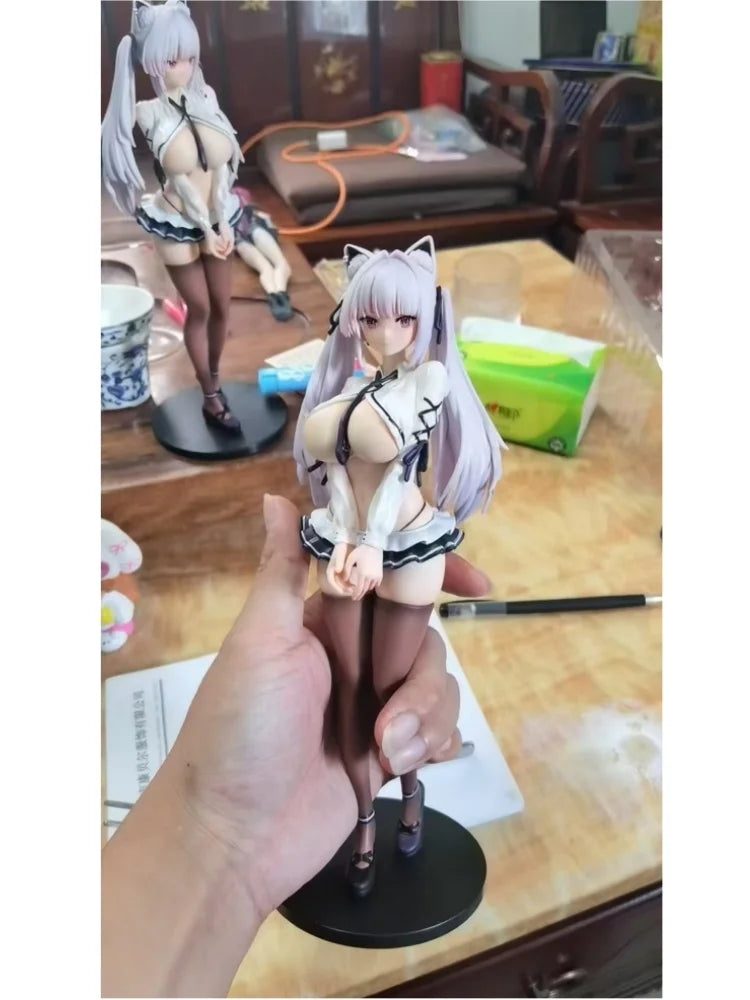In Stock Siki Anime Alvina-Chan Wet Ver. Pvc Action Figure Anime Pvc Model Toys Xmas Gifts Collection Ornament Doll
