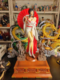 Naruto Kimono Hinata anime figures Can Favorite sexy move PVC Beautiful Dance girl Hold an umbrella 23.62Inch/60cm toys Gifts
