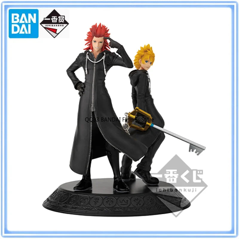 BANDAI Ichiban Kuji Kingdom Hearts Axel&Roxas Second Memory Figure Prize Action Figure Model Desktop Decoration