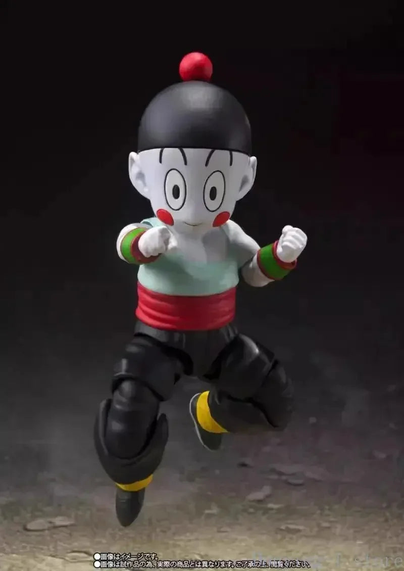 Spot SaleIn Stock Original Bandai Shf  Pvc Figuarts Tenshinhan Chaoz Action Figures GiftIn stock